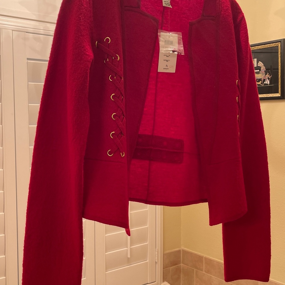 Red  jacket